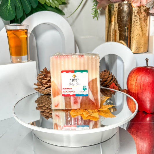 Bourbon Maple Apple Soap - Prissy Potions