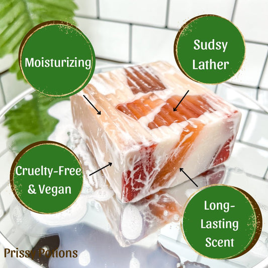 Creamy Coconut Soap - Prissy Potions