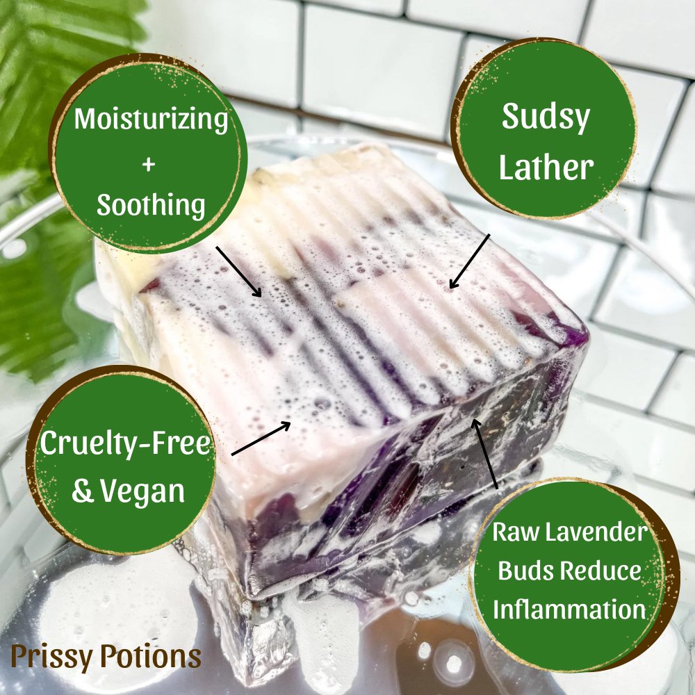 Lemon Lavender Soap - Prissy Potions