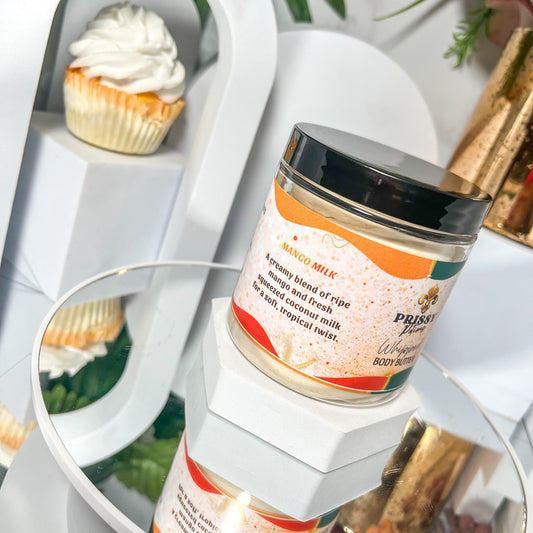 Mango Milk Whipped Body Butter - Prissy Potions