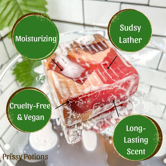 Pink Sugar Soap - Prissy Potions