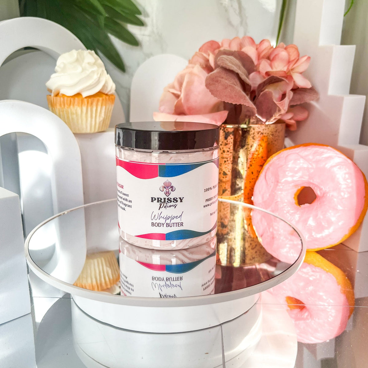 Sweeten Your Skin | Pink Sugar Whipped Body Butter | Prissy Potions