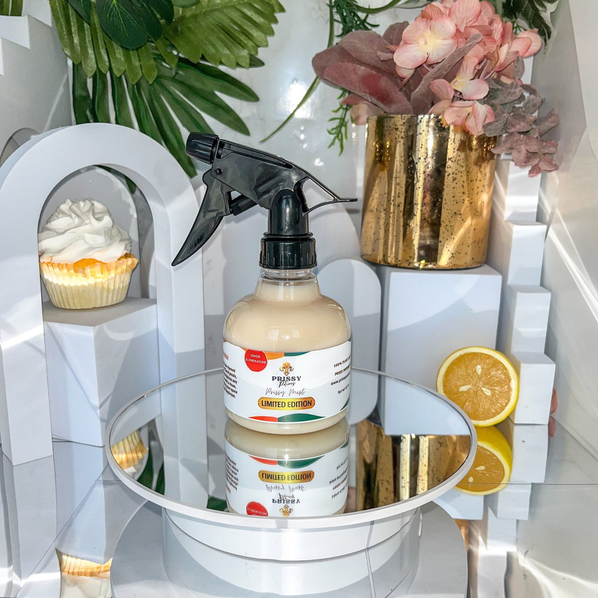 Tangerina Prissy Mist | Natural Citrus Air Freshener Spray | Prissy Potions