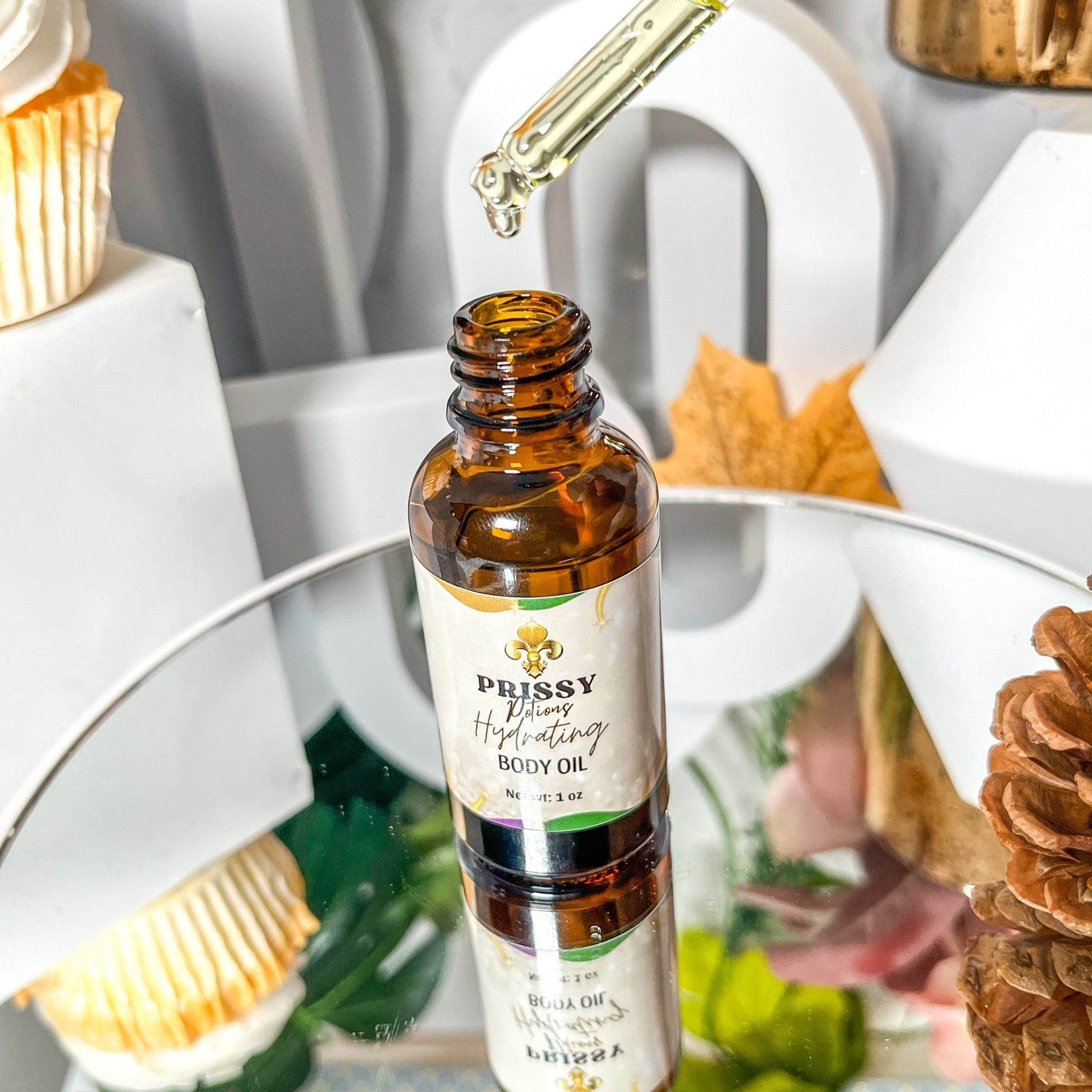 Vanilla Vixen Hydrating Body Oil - Prissy Potions