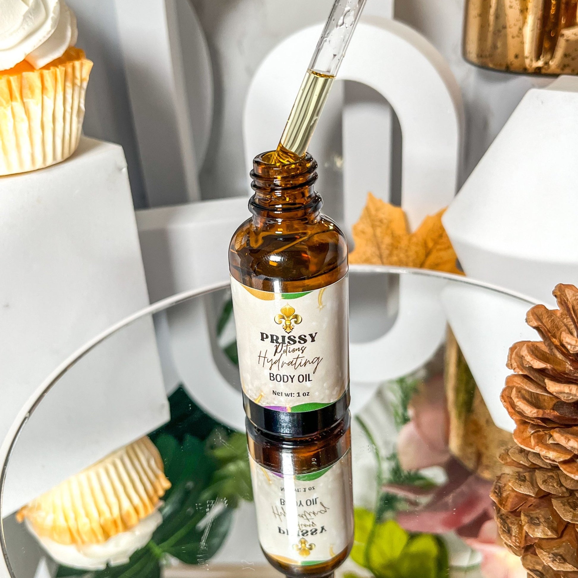 Vanilla Vixen Hydrating Body Oil - Prissy Potions