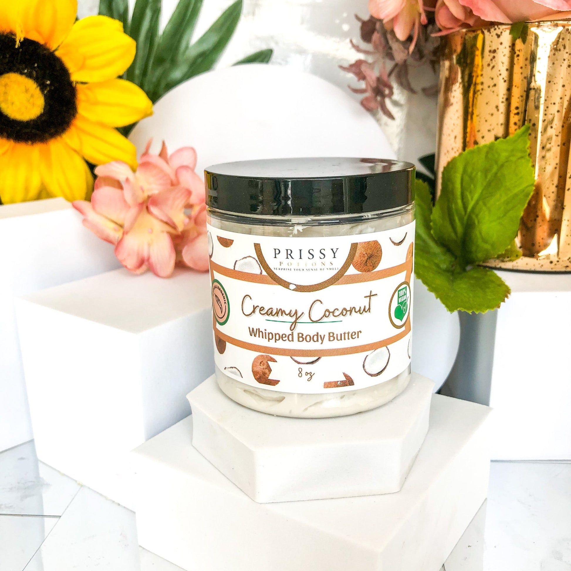 Creamy Coconut Whipped Body Butter - Prissy Potions