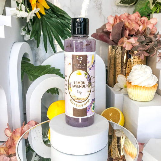 Lemon Lavender Infused Body Wash - Prissy PotionsBath & Body